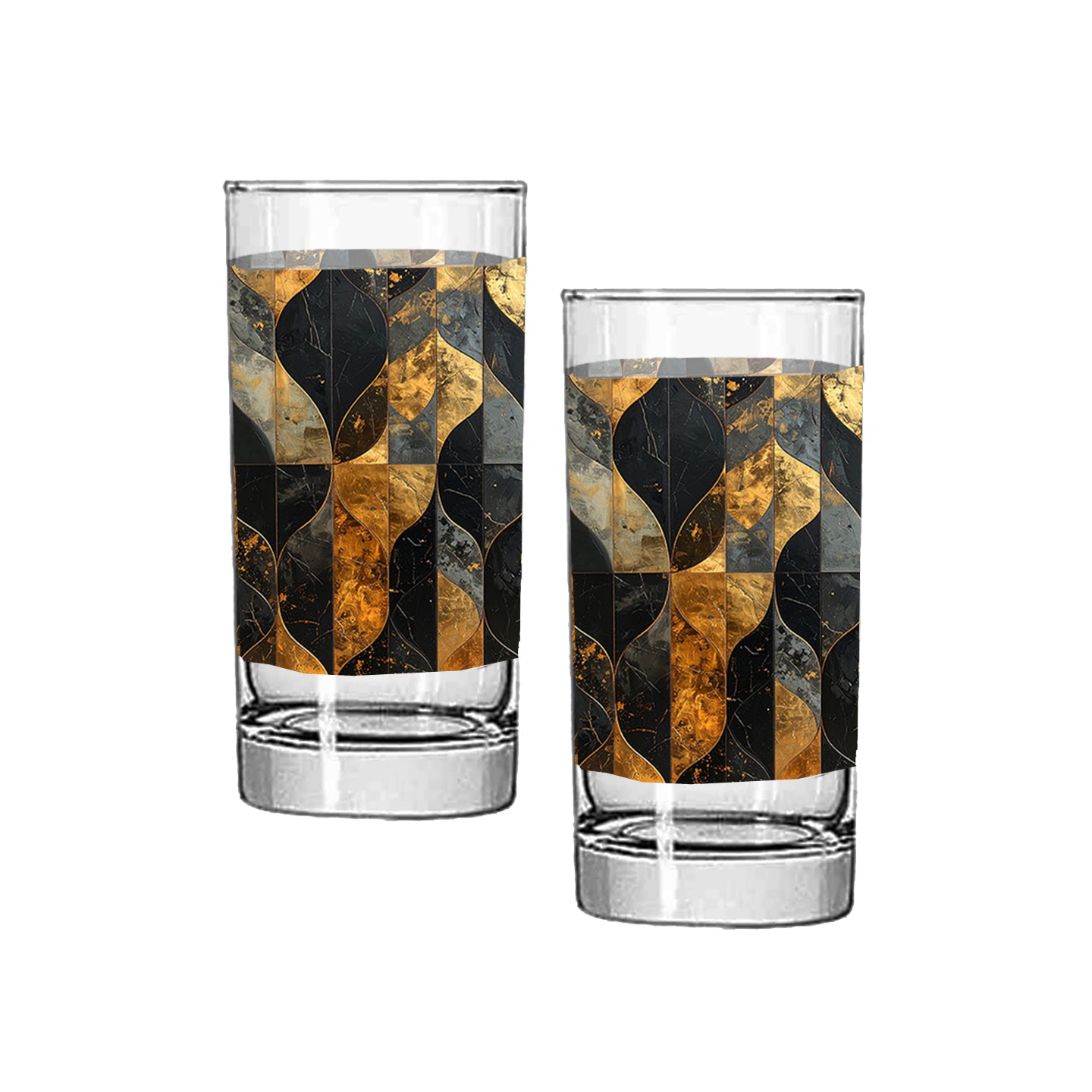 Aged Elegance Highball Glass | Signature Design