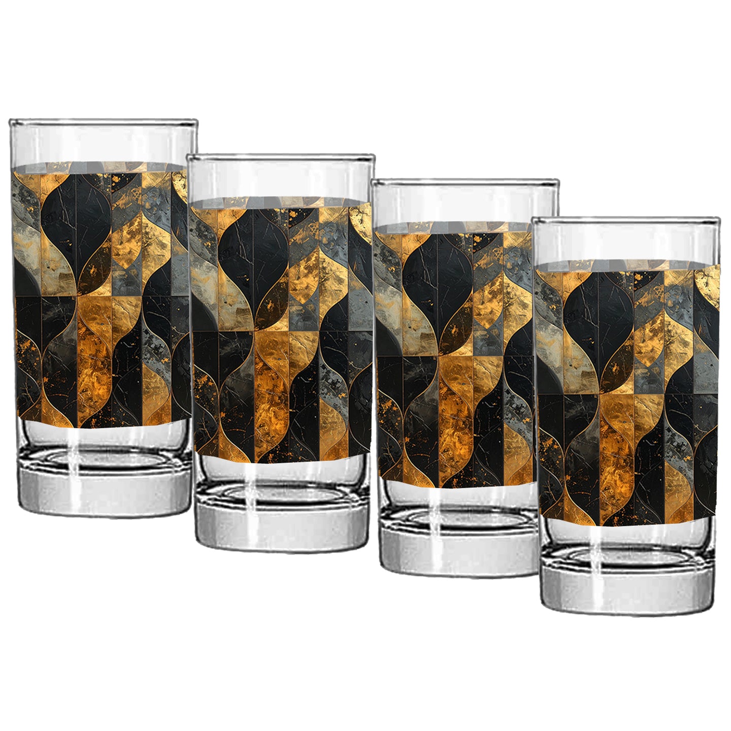 Aged Elegance Highball Glass | Signature Design