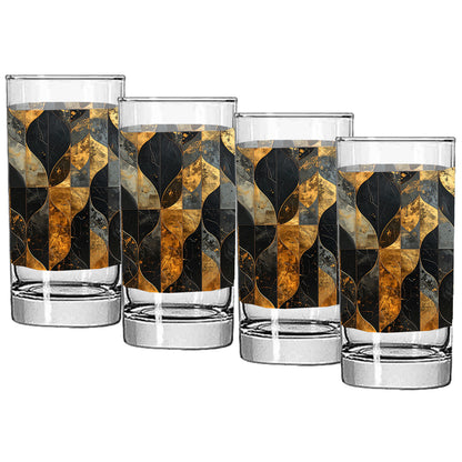 Aged Elegance Highball Glass | Signature Design