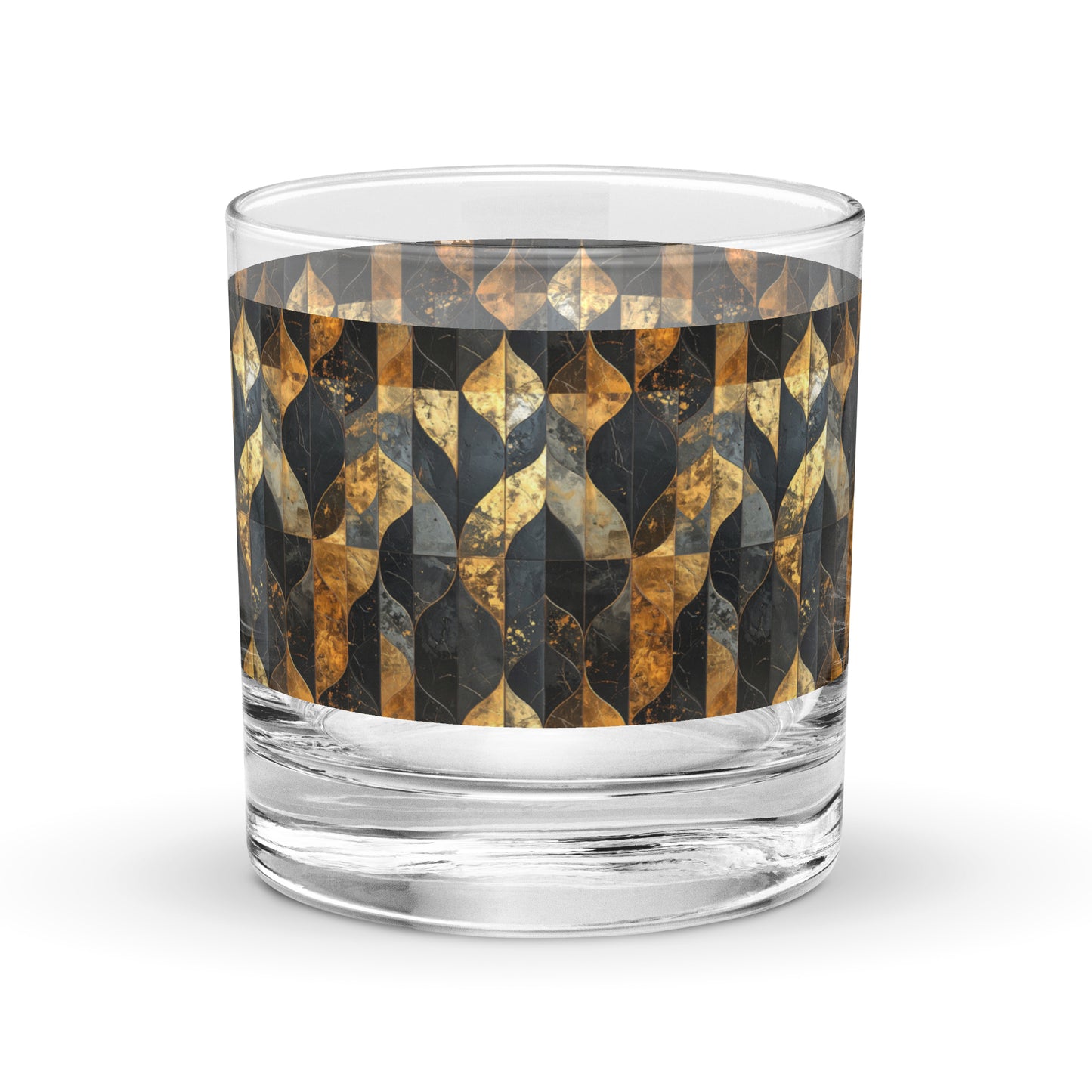Aged Elegance Rocks Glass | Signature Design