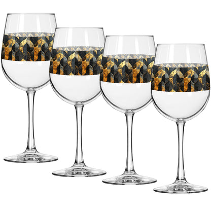 Aged Elegance Tall Wine Glass | Signature Design