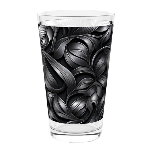 Baroque Swirls Pint Beer Glass | Architectural Style