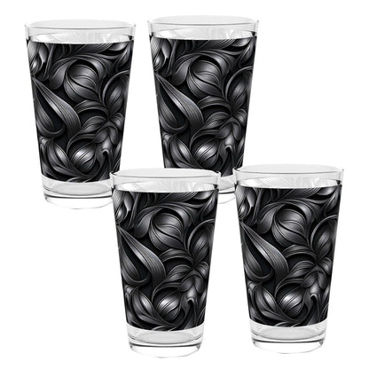 Baroque Swirls Pint Beer Glass | Signature Design