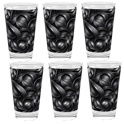 Baroque Swirls Pint Beer Glass | Signature Design