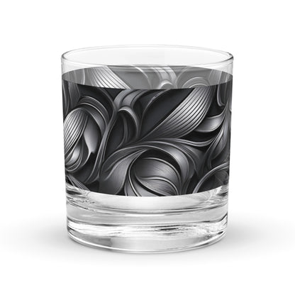Baroque Swirls Rocks Glass | Signature Design