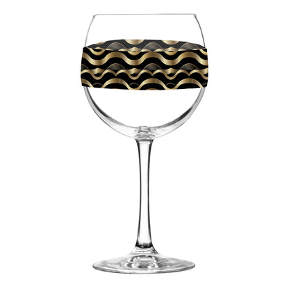 Liquid Gold Balloon Wine Glass | Signature Design