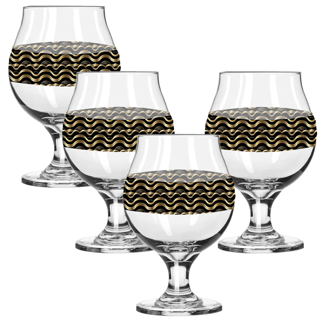 Liquid Gold Belgian Beer Glass | Artisanal Exclusive Design