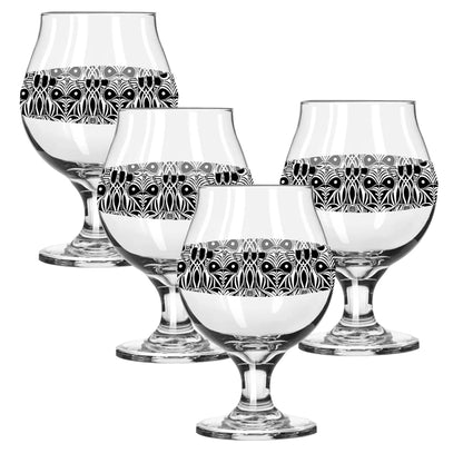 Midnight Mask Belgian Beer Glass | Signature Design