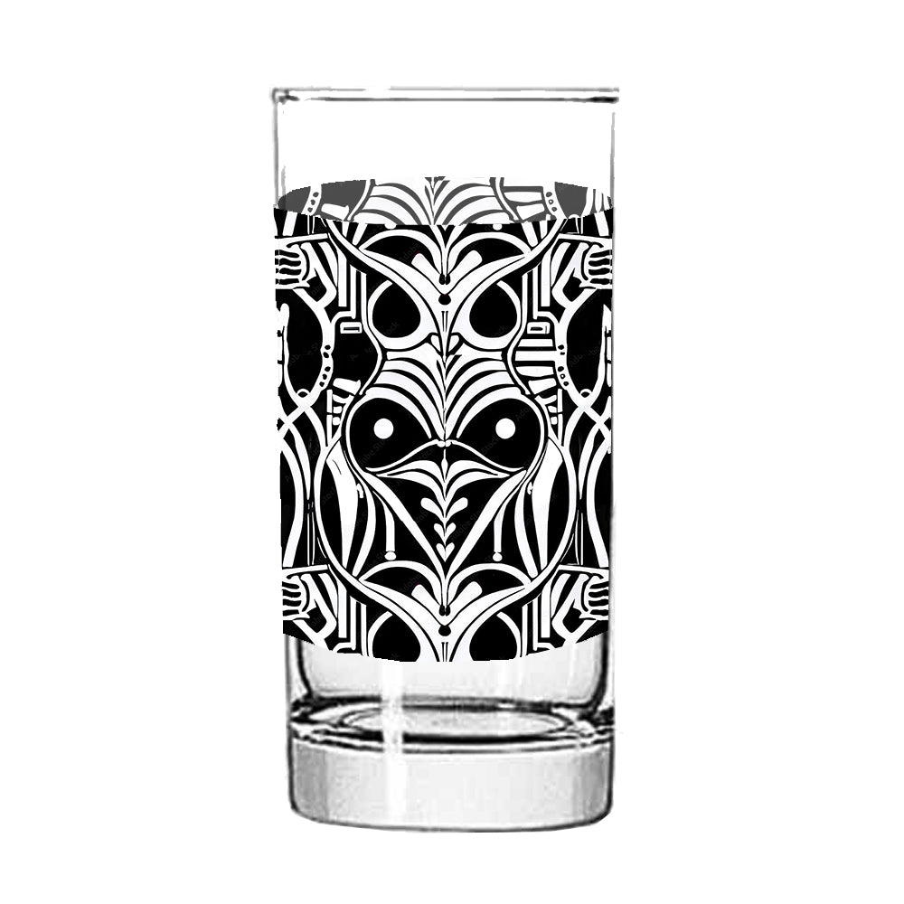 Midnight Mask Highball Glass | Alluring Signature Design