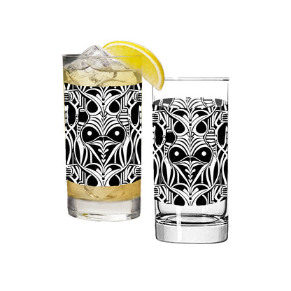 Midnight Mask Highball Glass | Signature Design