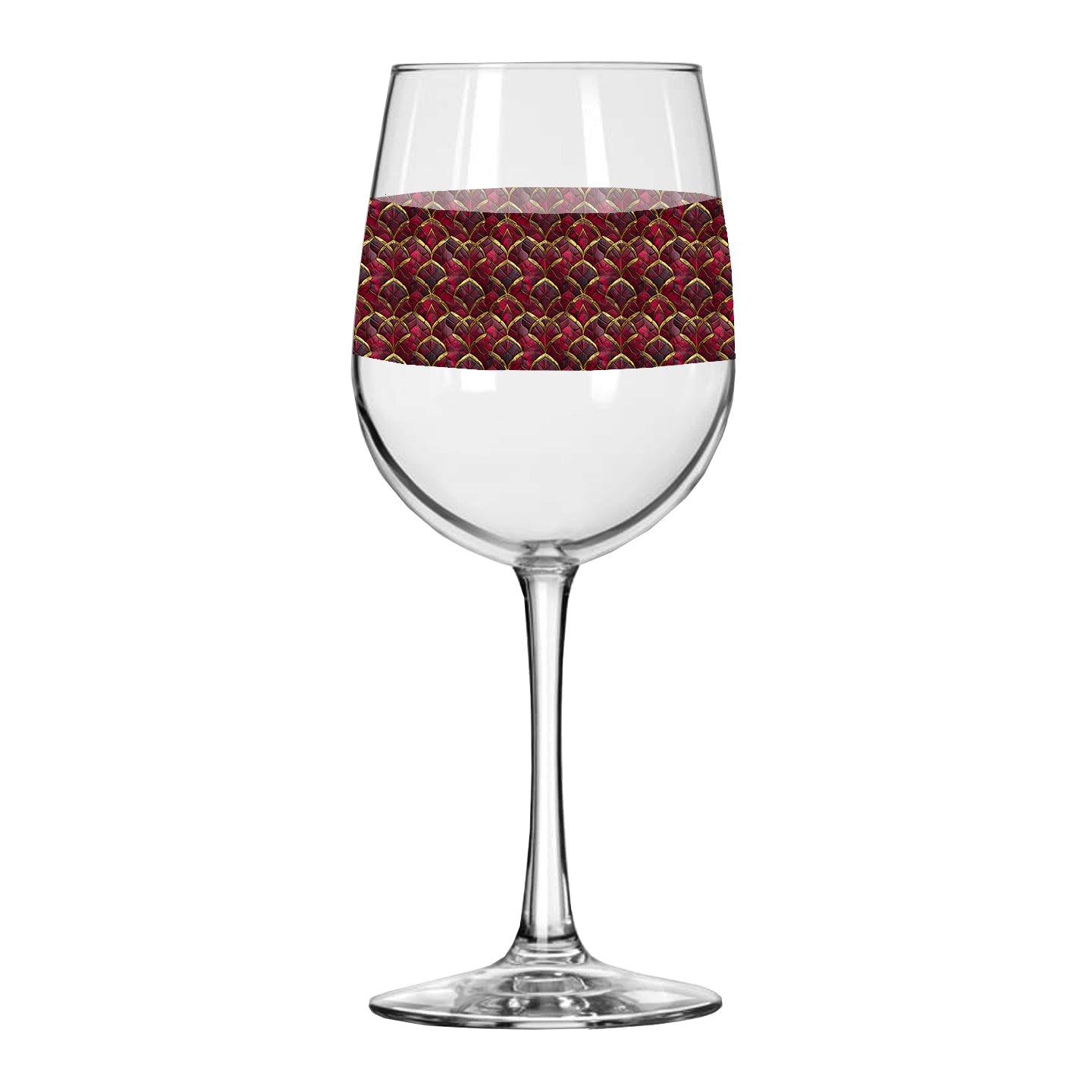 Crimson Jewels Tall Wine Glass | Signature Design