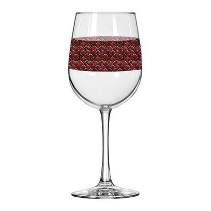Crimson Jewels Tall Wine Glass | Signature Design