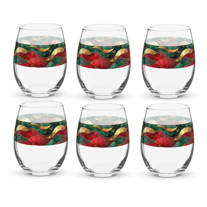 Emerald Royale Stemless Wine Glass | Signature Design
