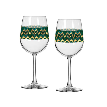 Emerald Royale Tall Wine Glass | Signature Design