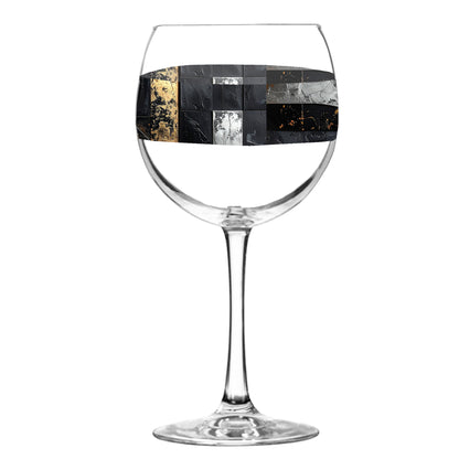 Fresco Fragments Balloon Wine Glass | Signature Design