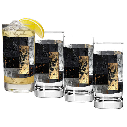 Fresco Fragments Highball Glass | Signature Design
