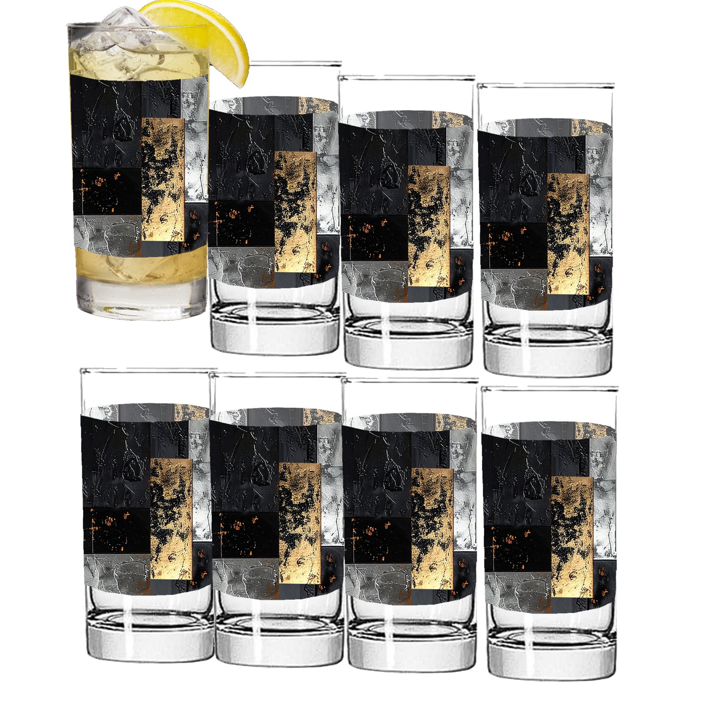 Timeless Bespoke Design | Fresco Fragments Highball Glass