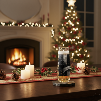 Fresco Fragments Stemless Wine Glass | Signature Design