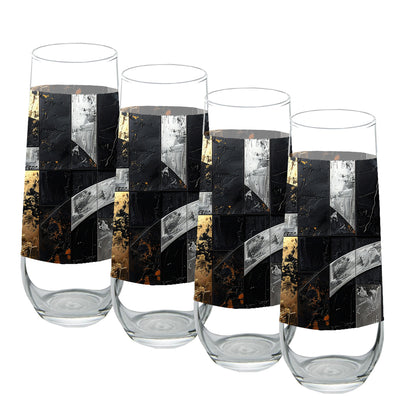 Fresco Fragments Stemless Wine Glass | Signature Design