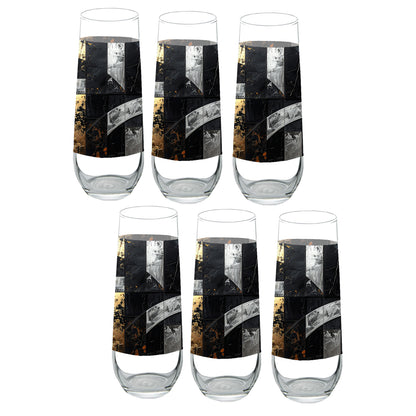 Fresco Fragments Stemless Wine Glass | Signature Design