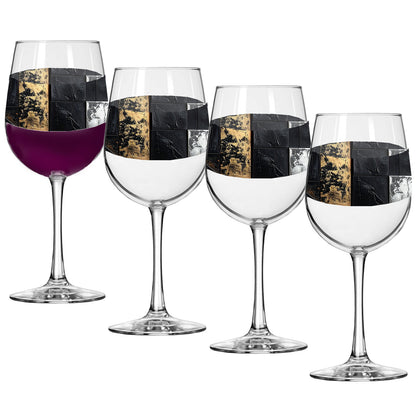 Fresco Fragments Tall Wine Glass | Signature Design