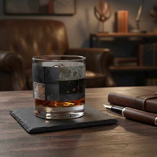 Exclusive Signature Design | Fresco Fragments Rocks Glass