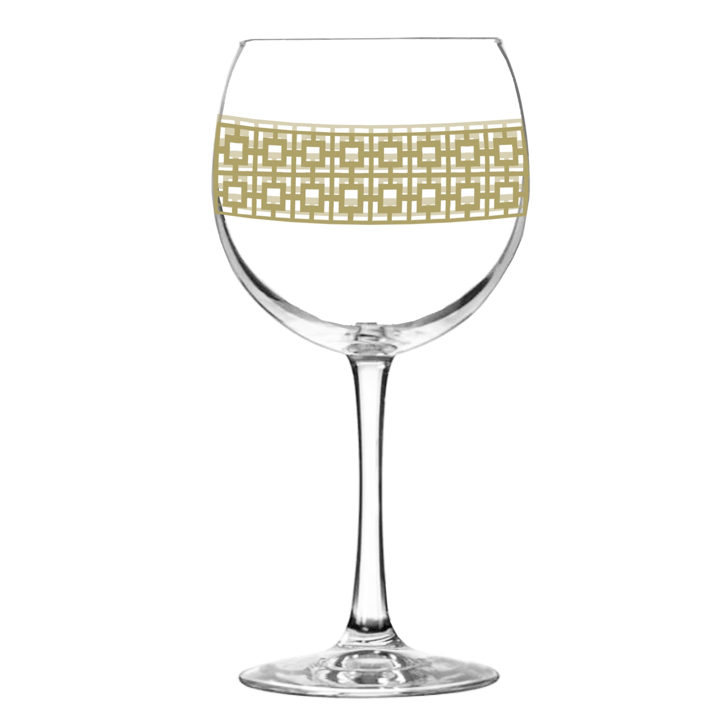 Luxe Gold Balloon Wine Glass | Signature Design
