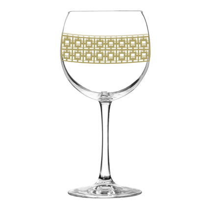 Luxe Gold Balloon Wine Glass | Signature Design