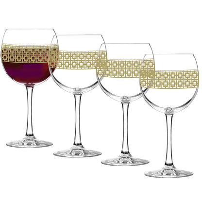 Luxe Gold Balloon Wine Glass | Signature Design