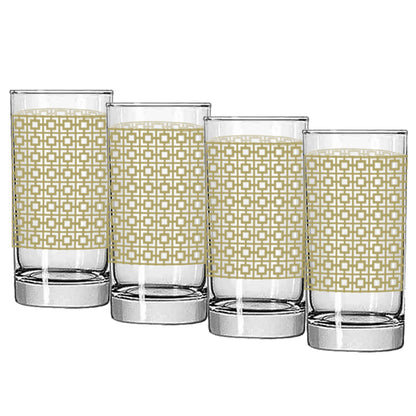 Luxe Gold Highball Glass | Signature Design