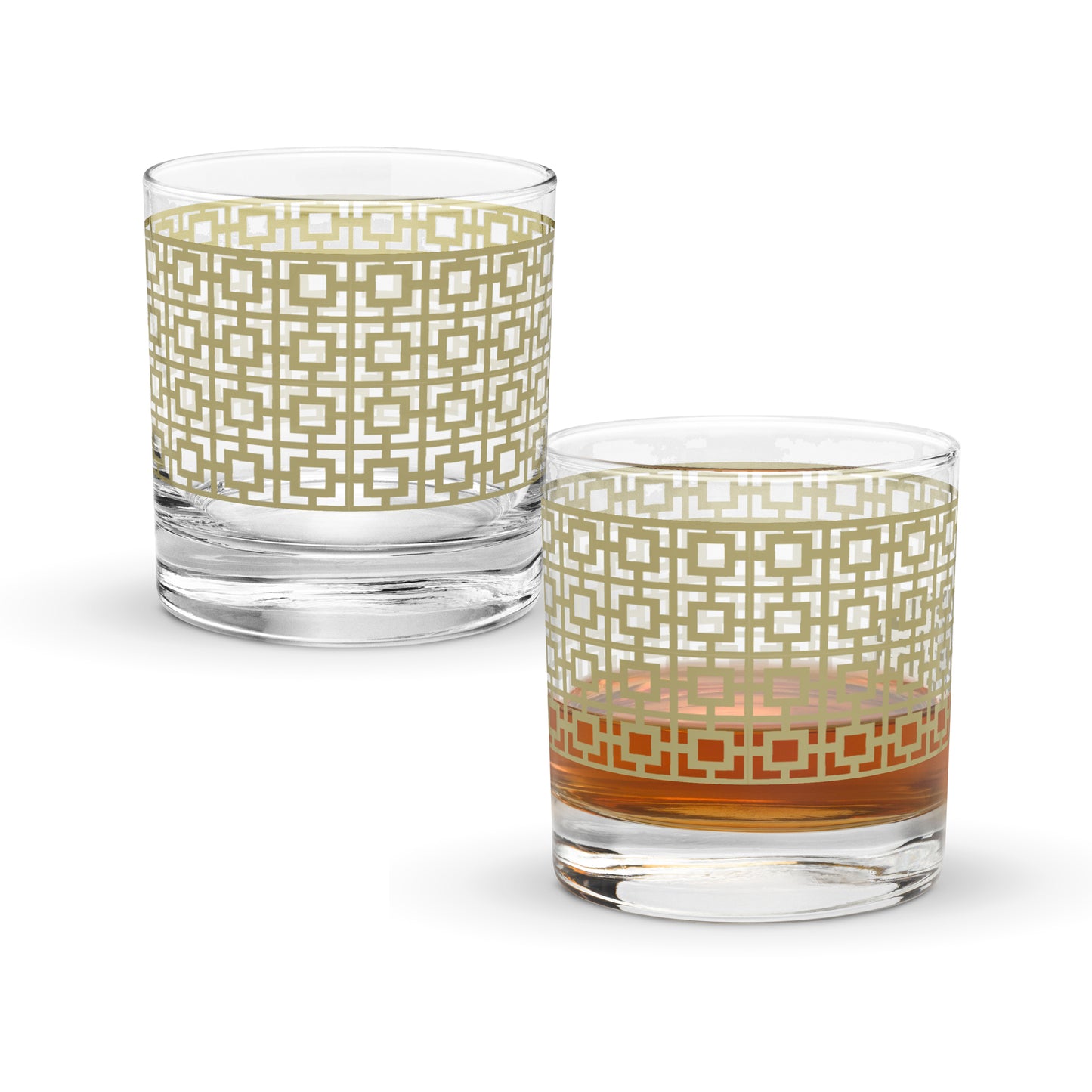 Luxe Gold Rocks Glass | Signature Design