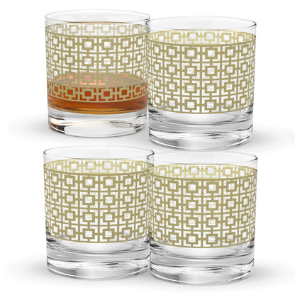 Luxe Gold Rocks Glass | Signature Design