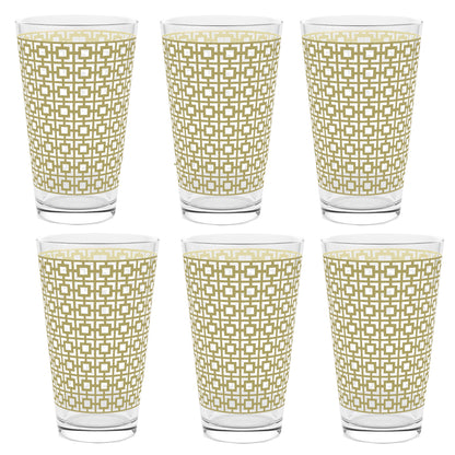 Luxe Gold Pint Beer Glass | Signature Design