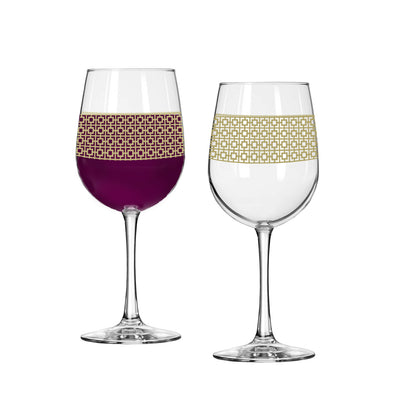 Luxe Gold Tall Wine Glass | Signature Design
