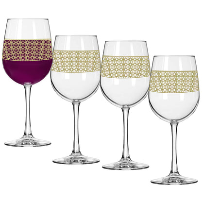 Luxe Gold Tall Wine Glass | Signature Design