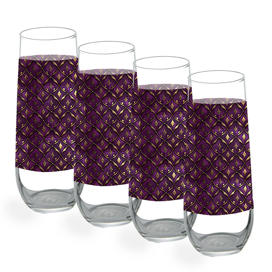 Royal Opulence Stemless Champagne Glass | Signature Design