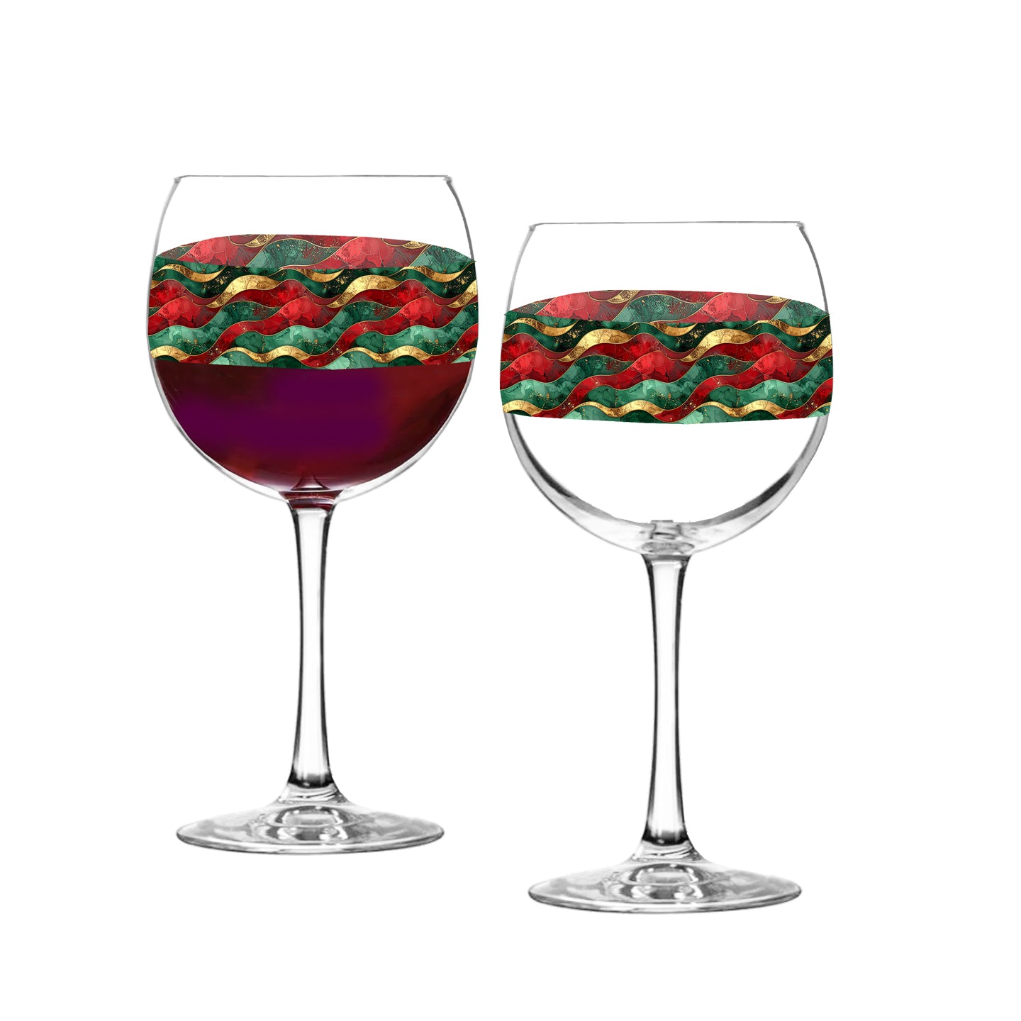 Vibrant Balloon Wine Glass | Royal Flux Celebration