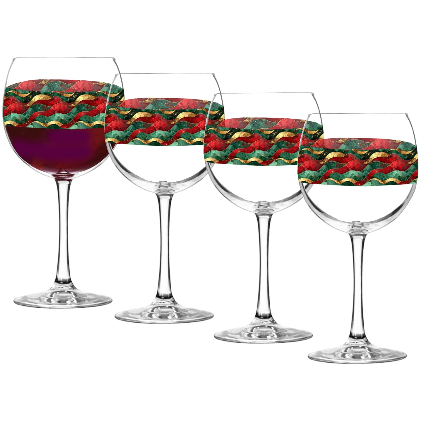 Vibrant Balloon Wine Glass | Royal Flux Celebration