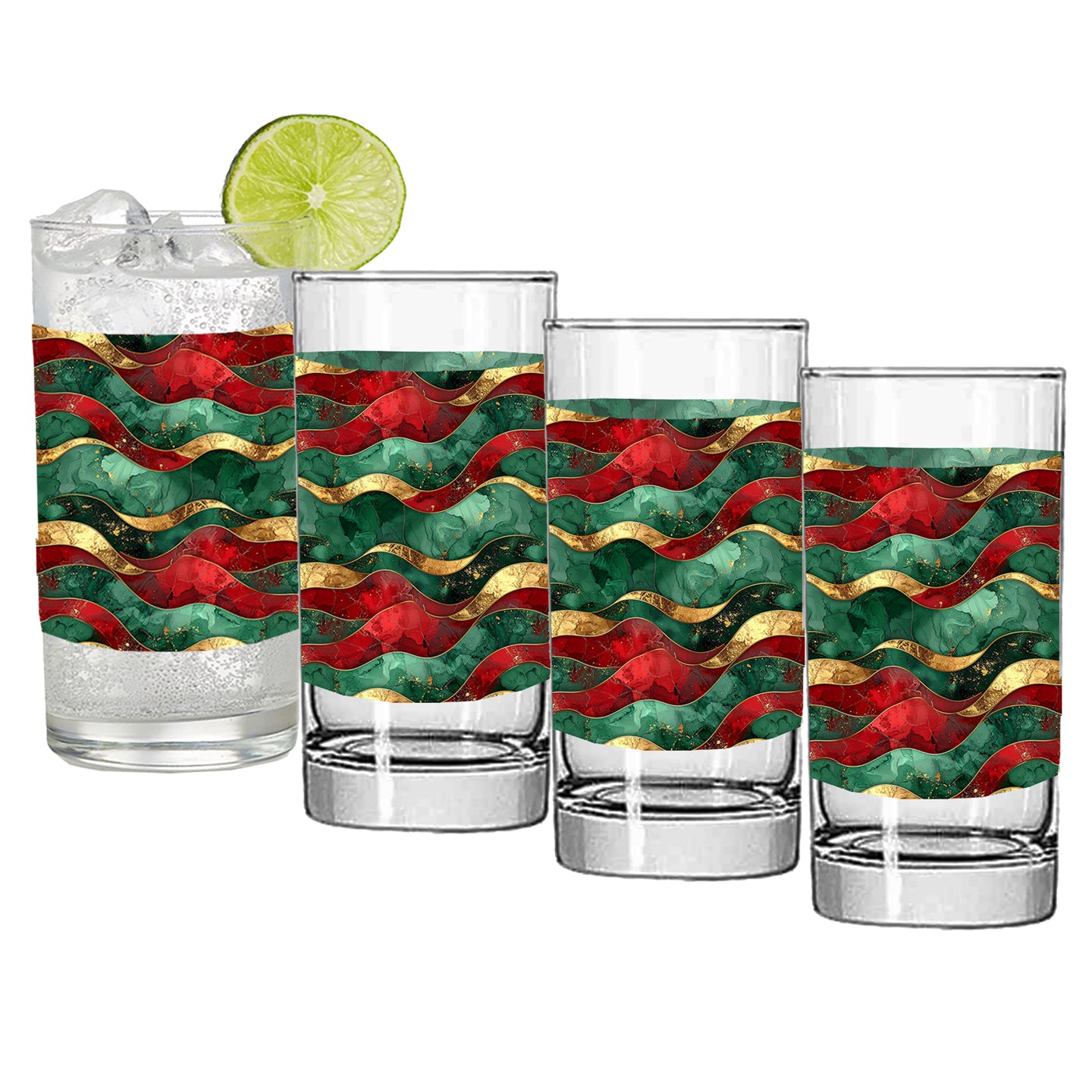 Royal Flux Highball Glass | Elegant Holiday Design