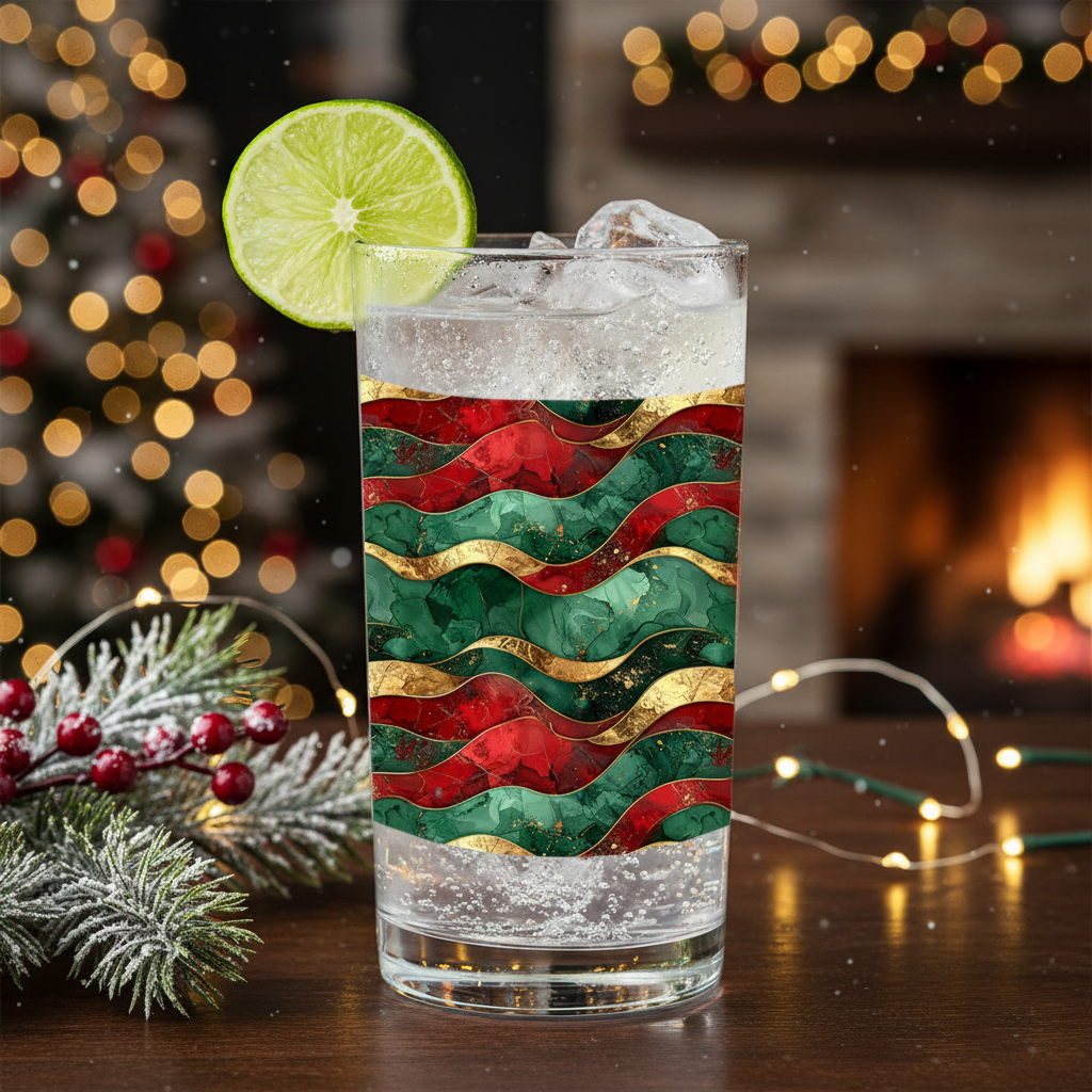 Royal Flux Highball Glass | Elegant Holiday Design