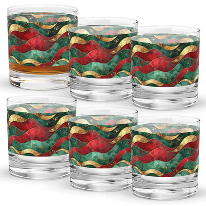 Royal Flux Rocks Glass | Signature Design