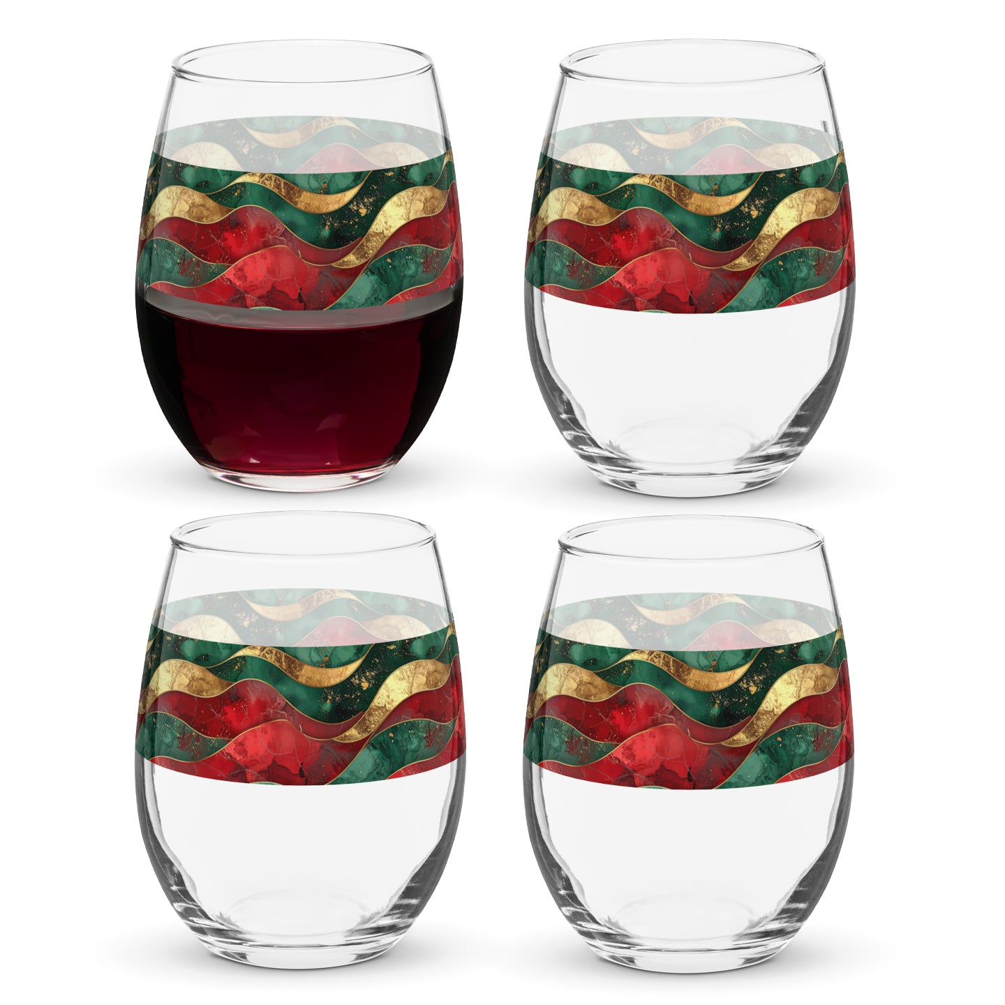 Royal Flux Stemless Wine Glass | Joyous Signature Design