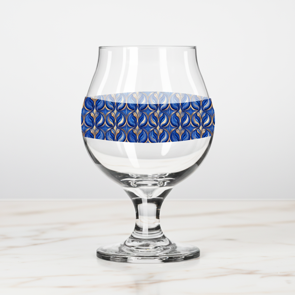 Sapphire Oracle Belgian Beer Glass | Signature Design