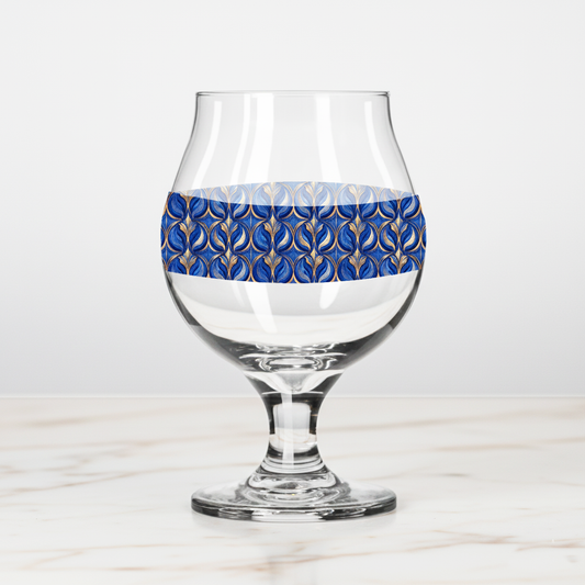 Sapphire Oracle Belgian Beer Glass | Signature Design
