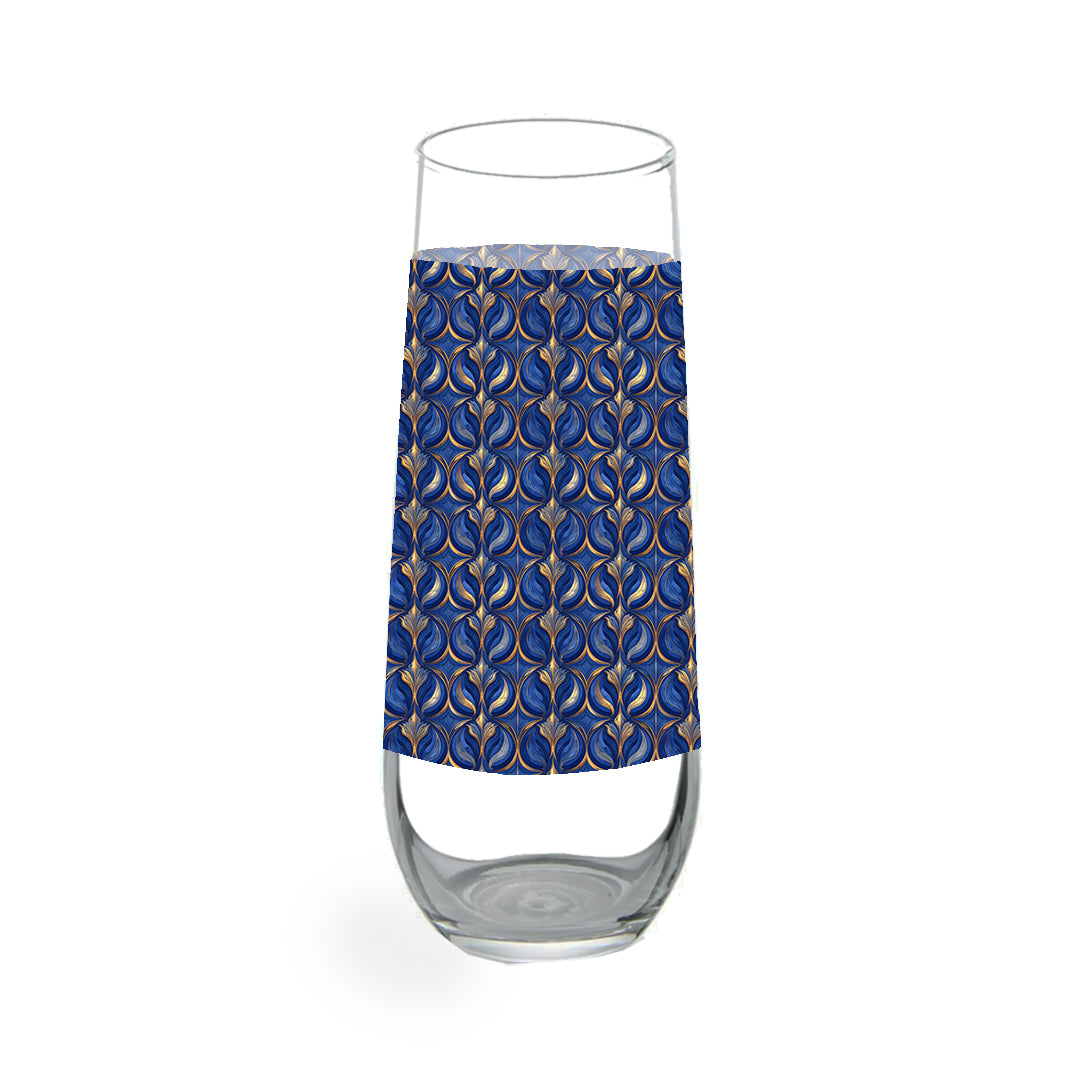 Sapphire Oracle Stemless Champagne Glass | Signature Design