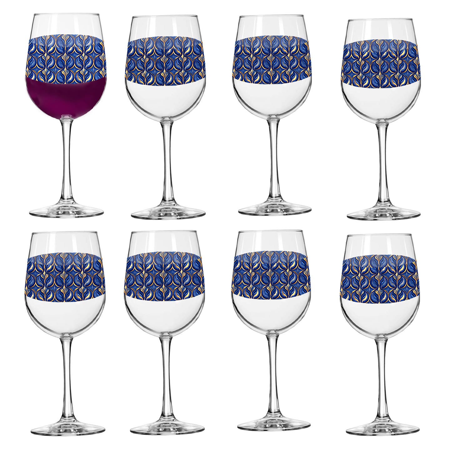 Sapphire Oracle Tall Wine Glass | Signature Design