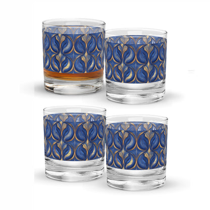 Sapphire Oracle Rocks Glass | Signature Design