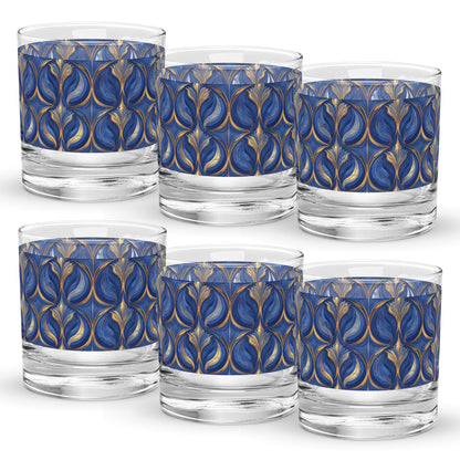 Sapphire Oracle Rocks Glass | Signature Design