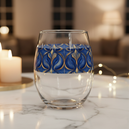 Sapphire Oracle Stemless Wine Glass | Signature Design