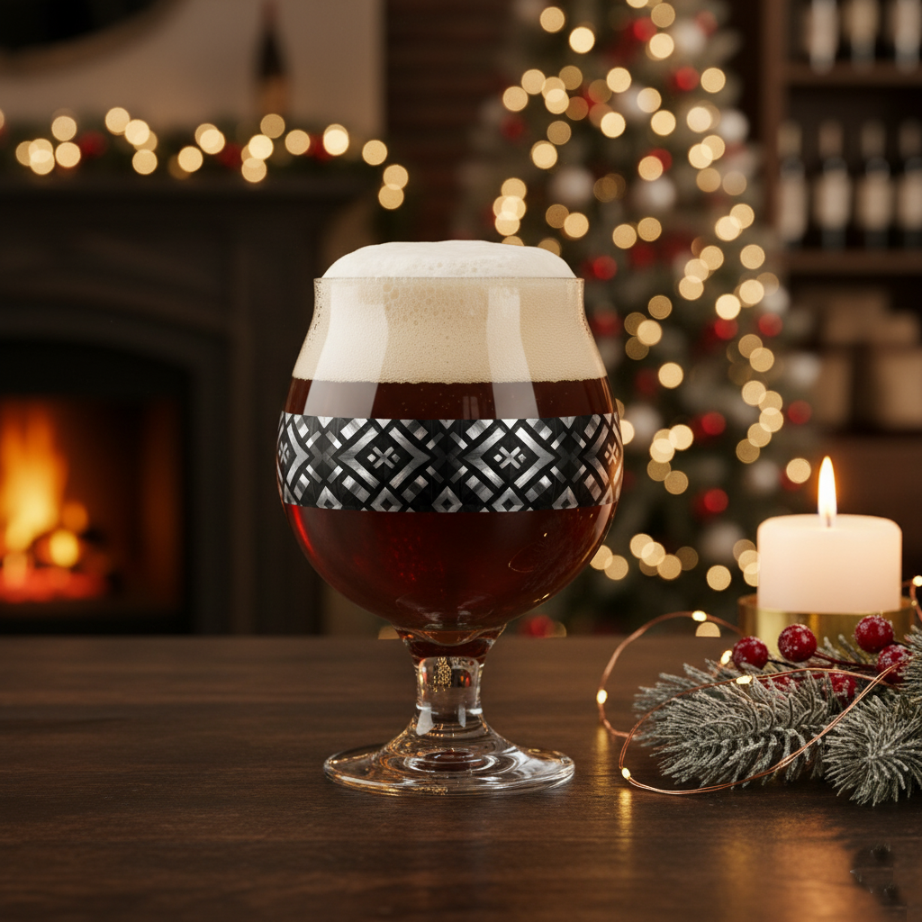 Crafted Signature Design | Palazzo Tiles Belgian Beer Glass